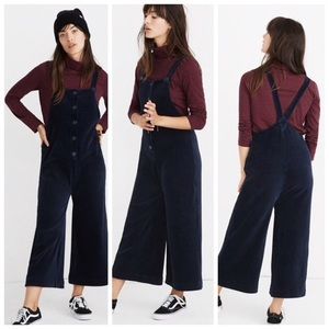 Texture & Thread Velour Corduroy Overalls